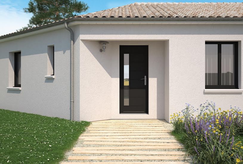  Vente Terrain + Maison - Terrain : 2 500m² - Maison : 110m² à Ligré (37500) 