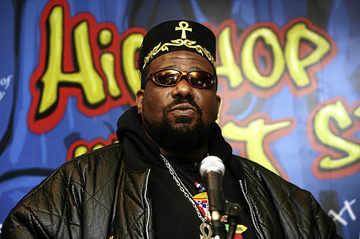 Hip-hop pioneer Afrika Bambaataa.