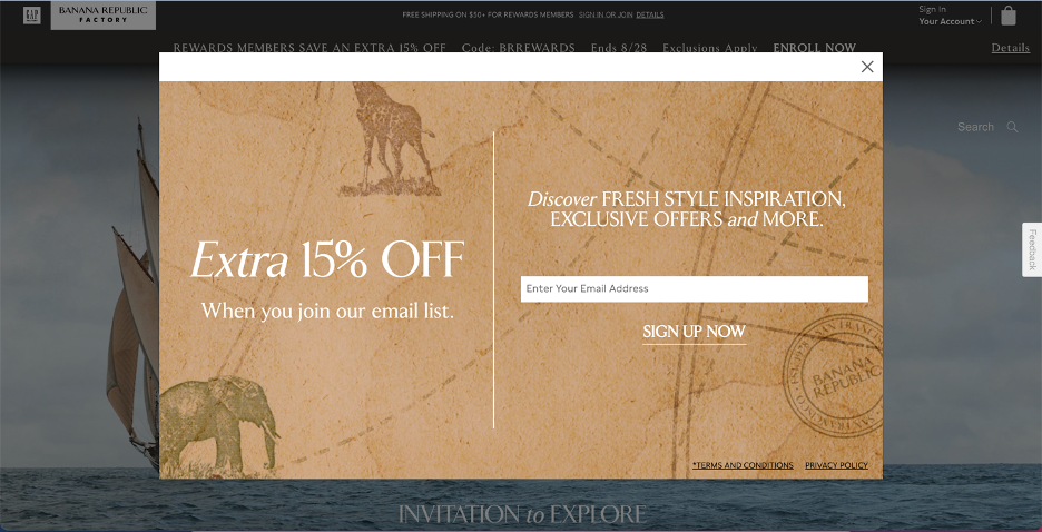 Extra 30% off today at Banana Republic Factory locations & Gap Outlet  coupon via The Coupons App