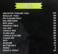 A1 Paratha menu 5