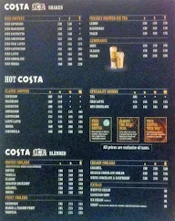 Costa Coffee menu 5