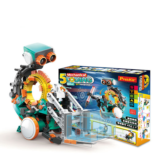 Title 5, Childrens DIY Mechanical Programming Robot Ass...