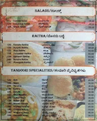 Shilpa Veg menu 7