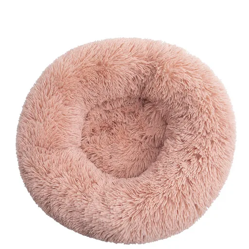 Dog House Cat House Plush Round Pet House Dog Bed Winter Dog Mat Pet Bed Pet Supplies