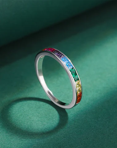 Bague femme en argent sterling 925 - 0