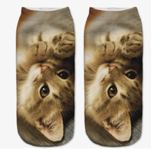 Title 2, Cartoon Three-Dimensional Animal Print Socks of...