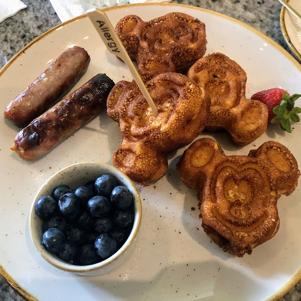 Gluten-Free Breakfast at Grand Floridian Cafe