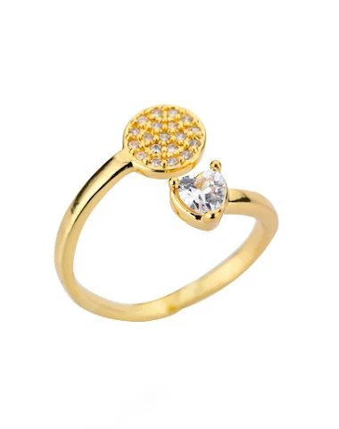 Adjustable Index Finger Ring with a - 0