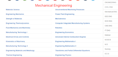 Mechanical Engineering Study Screenshot 1 of 9