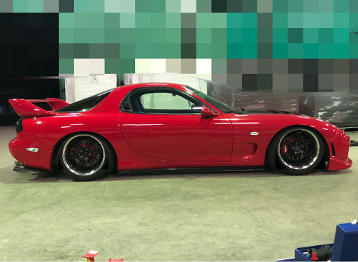 Rx 7 Fd3s 後期のカッコイイfd 保存会 Rotryism プチ板金塗装 マッドガードマニア 超車高調に関するカスタム メンテナンスの投稿画像 車のカスタム情報はcartune