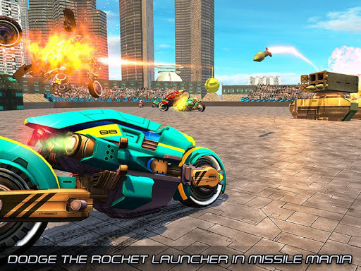 Bike Racing Futuristic Demolition Derby (Ad-Free)