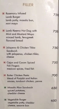 Sky Bar - Renaissance Lucknow Hotel menu 6