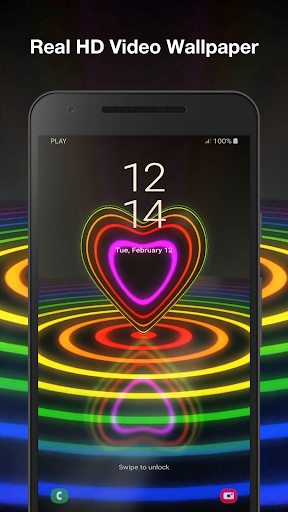 Screenshot Magic Hearts Live Wallpaper