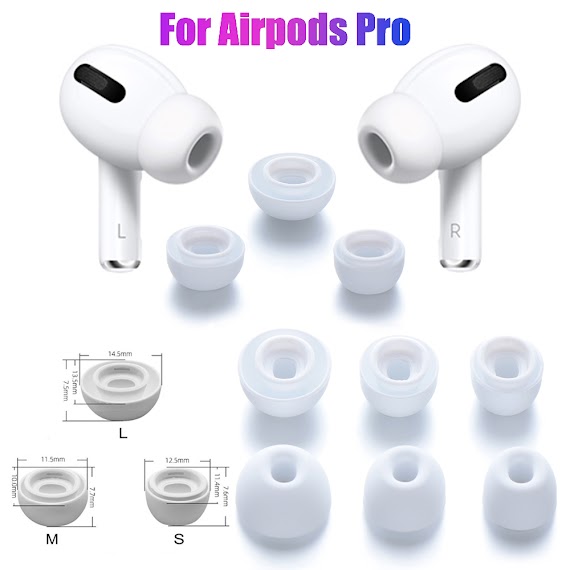 Nút Bọc Đầu Tai Nghe Bằng Silicon Mềm Cho Apple Airpods Pro 3 Airpods 3 Review