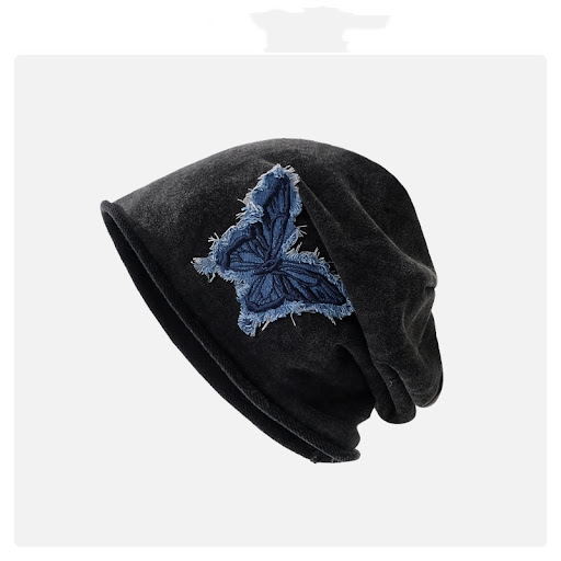Title 5, Lazy Pile Heap Cap Children Solid Color Curling...