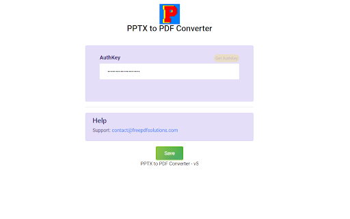 PPTX to PDF Converter