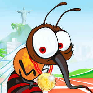 The Zika Games Rio Brazil 2016 logo