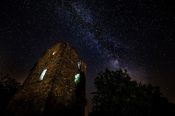 La torre, le stelle e la via lattea di alagnol