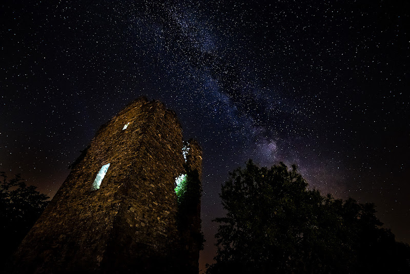 La torre, le stelle e la via lattea di alagnol