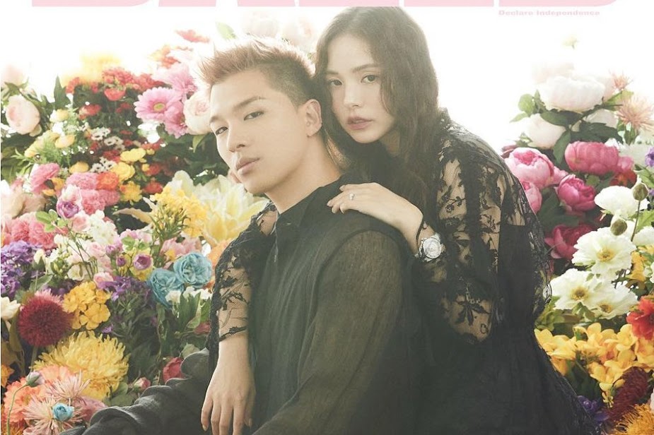 taeyang and hyorin1