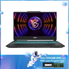 Laptop MSI Cyborg 15 A12VF-267VN (i7-12650H) (Đen)