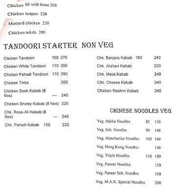 Mhatre's Agri Kitchen Nx menu 