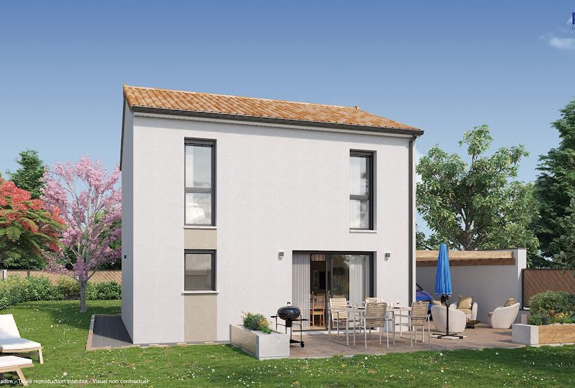  Vente Terrain + Maison - Terrain : 1 100m² - Maison : 90m² à Saint-Ciers-sur-Gironde (33820) 