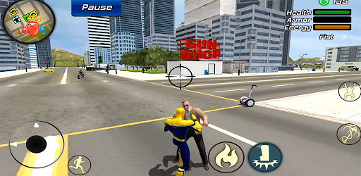 Screenshot Rope Hero Gangster City