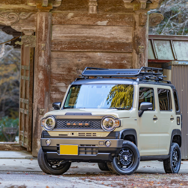ハスラーのDAMD・CLASSICO・ハスラークラシコ・ハスラーカントリー・ダムドハスラー3台集合に関するカスタム事例の投稿画像3枚目