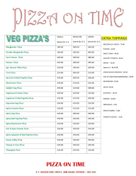 Pizza On Time menu 4