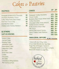 The Indian Bake Company menu 3