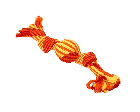 BUSTER Colour Squeak Rope w/Vinyl Ball, L 40 cm