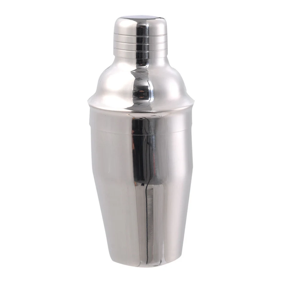 Cocktail Shaker Bar Set M van roestvrij staal, professionele bartender kit. Maak thuis heerlijke cocktails eenvoudig klaar.