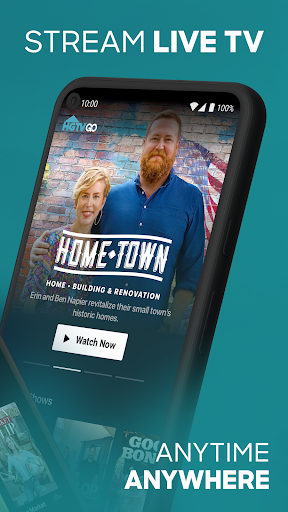 Screenshot HGTV GO-Watch with TV Provider