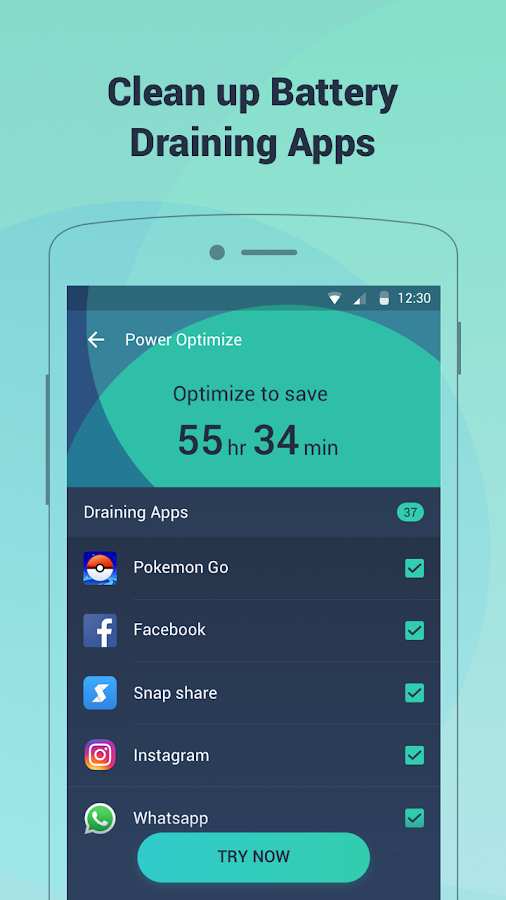    Battery Doctor-Battery Life Saver & Battery Cooler- screenshot  