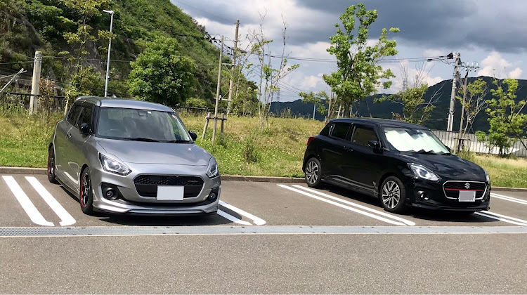スイフトの梅雨の晴れ間・ダム活・五ケ山ダムはコラボには不向き・いつもイイネ&コメントありがとうございます🙇‍♂️・ウクライナに平和を🇺🇦に関するカスタム事例の投稿画像1枚目