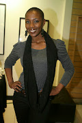 Actress Busisiwe Lurayi at the 2011 SA Sports Awards at the SABC.