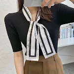 White letters