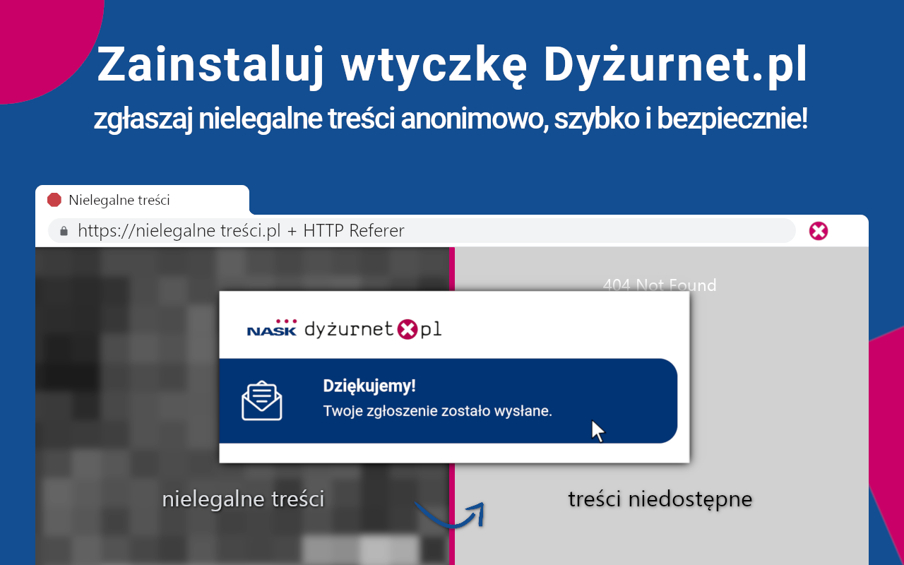 Report illegal content to Dyżurnet.pl Preview image 0