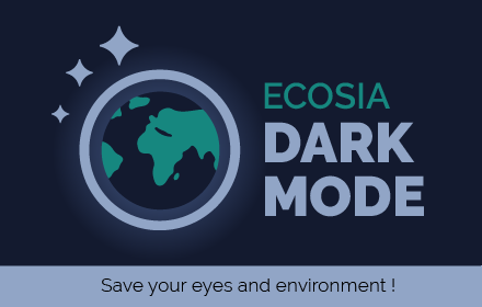 Ecosia Dark-Mode Preview image 0