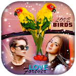 Cover Image of ダウンロード Love Birds Dual Photo Frame 1.2 APK