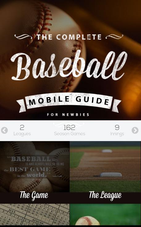 Complete Baseball Mobile Guide Screen 3