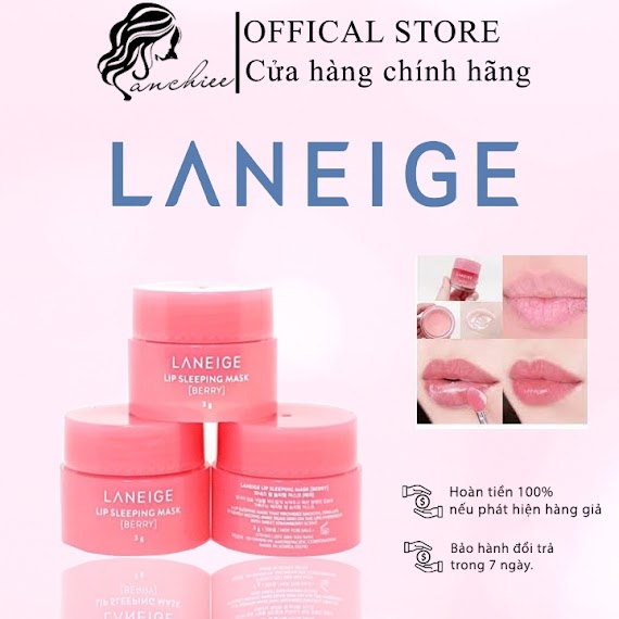 Mặt Nạ Ngủ Cho Môi Laneige Lip Sleeping Mask Berry 3G - Minisize