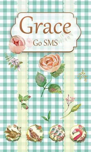 FREE GO SMS PRO GRACE THEME