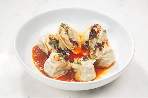 Red Oil Steamed Vegetable Wontons(Mc)