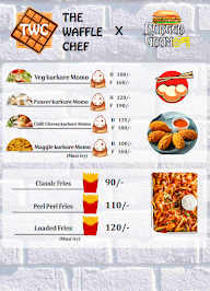 The Waffle Chef menu 1