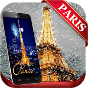 Diamond Eiffel Tower Pink Paris Live Wallpaper  Icon