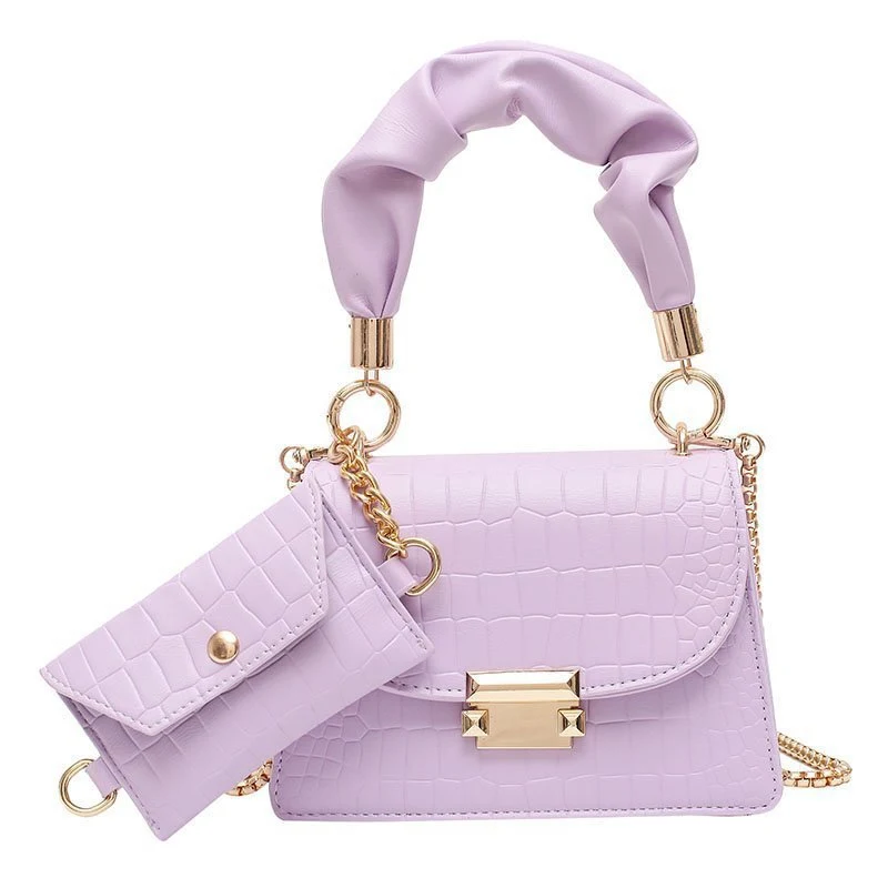 Western Style Umhängetasche mit Kette, stilvolle Handtasche. Perfekt für den täglichen Gebrauch, bietet Platz für alles Notwendige und sieht dabei gut aus.