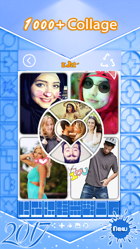 1000 Maker Shape Collage Grid