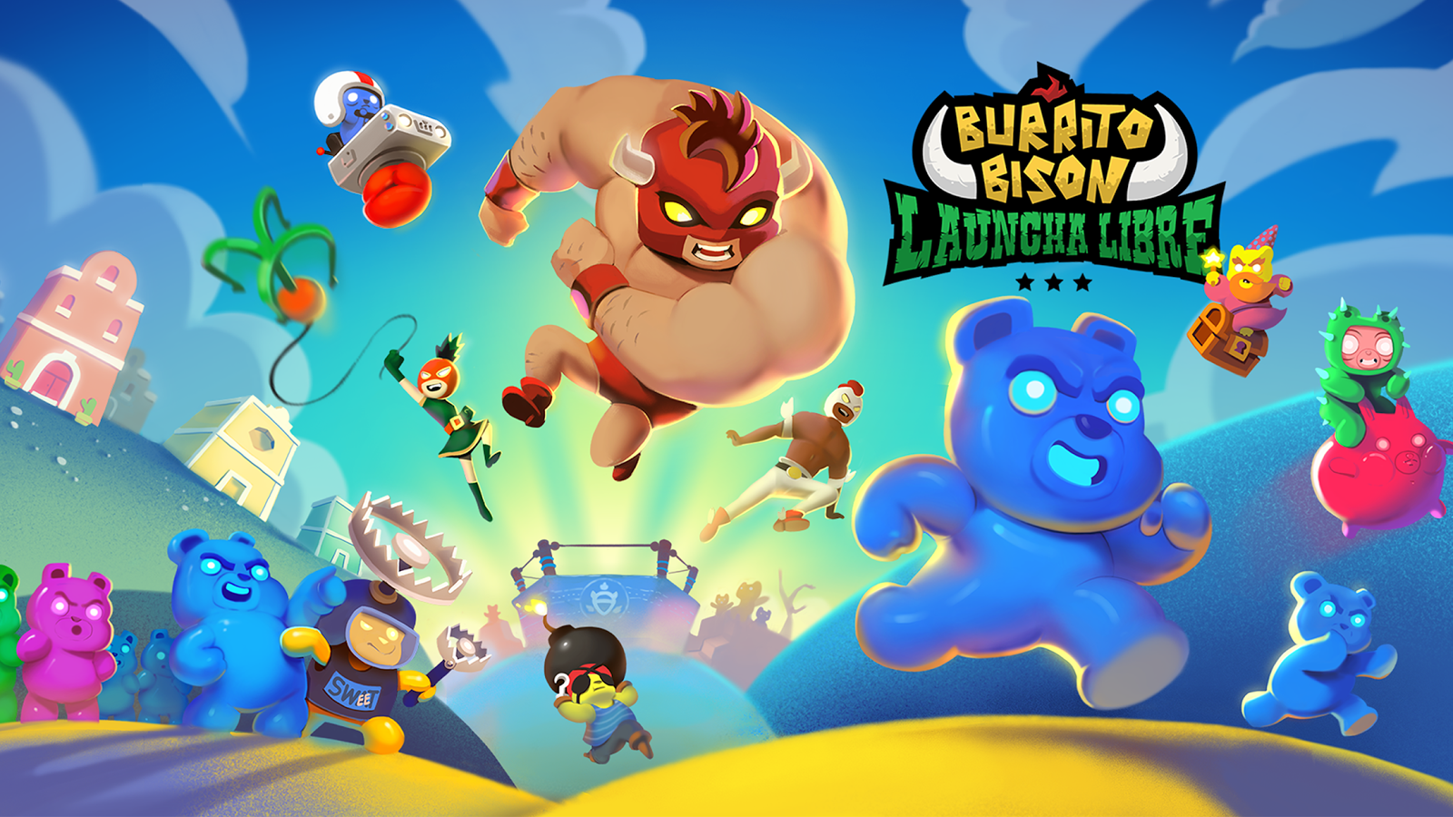   Burrito Bison: Launcha Libre- screenshot 